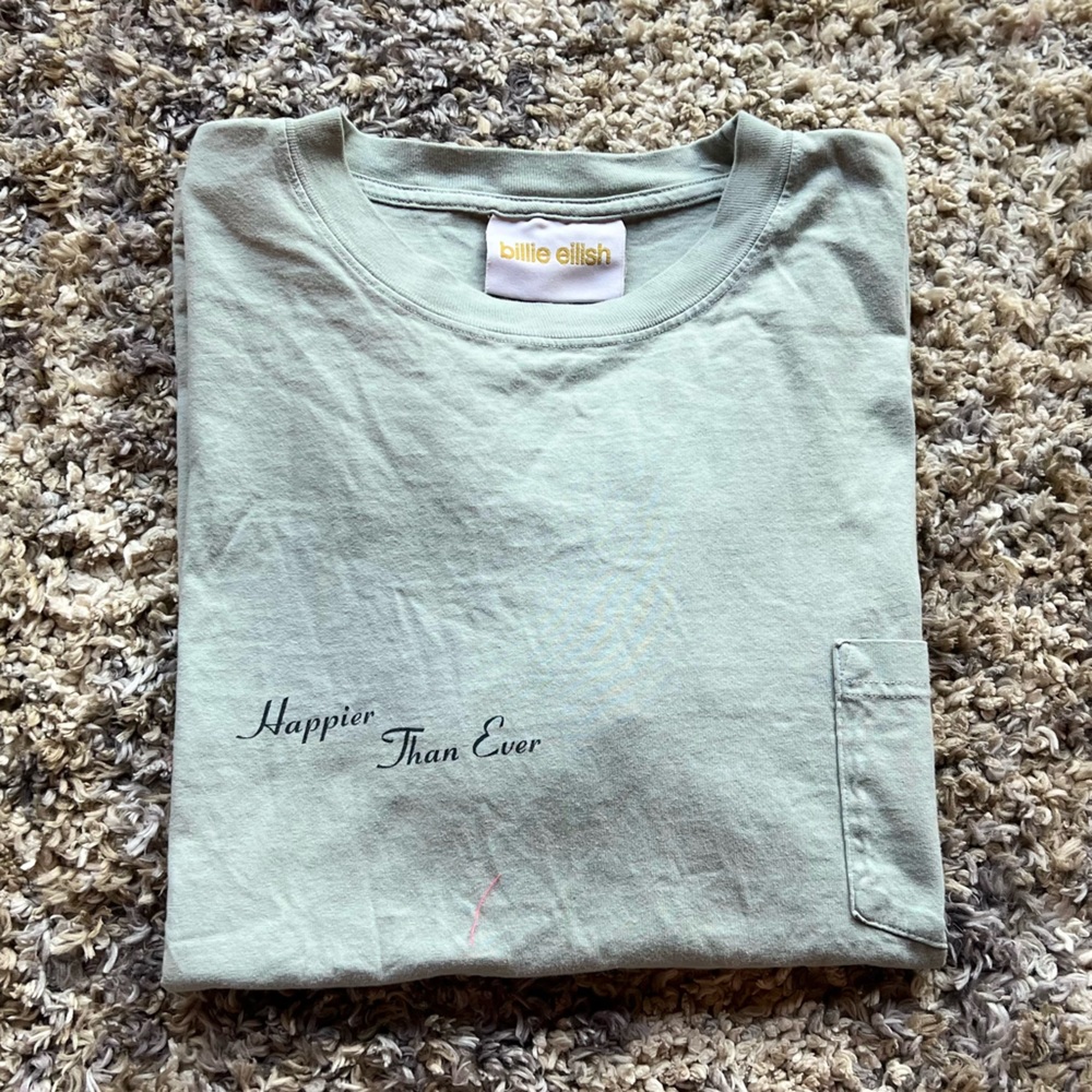 Billie Eilish Happier Than Ever Graphic Tee